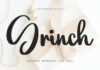 Grinch - Natural Handwritten Font Poster 1