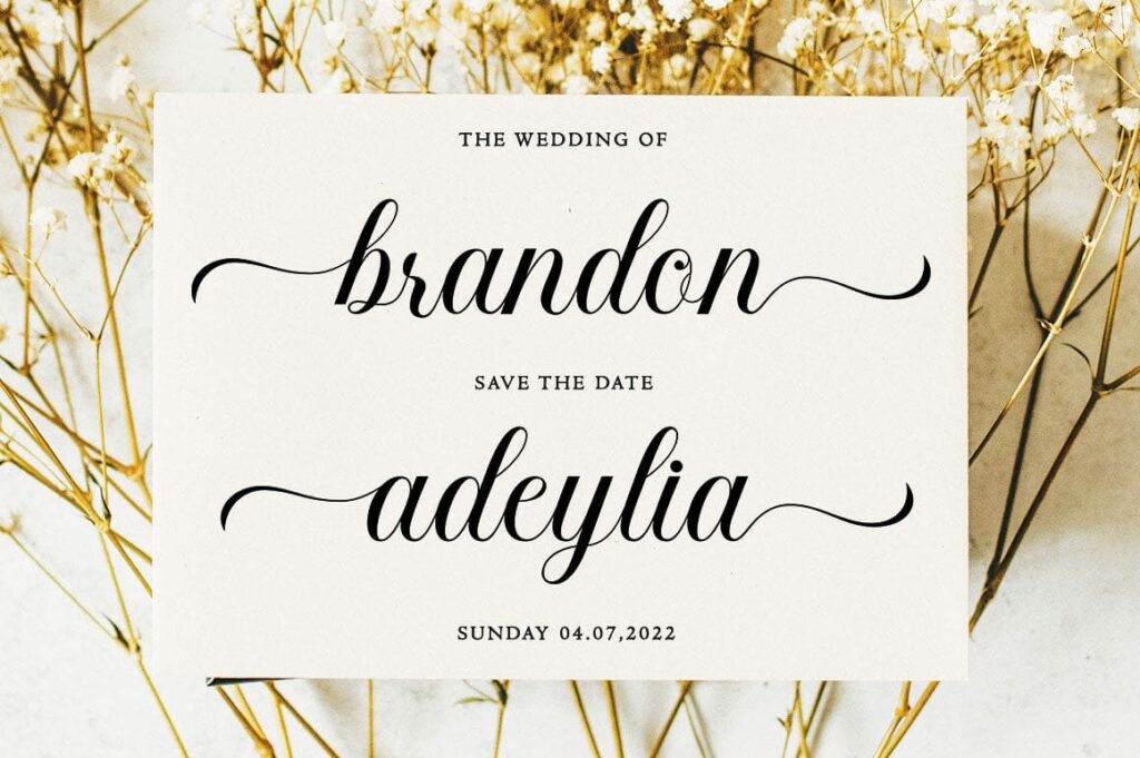 Hailea Honey Lovely Font Poster 2
