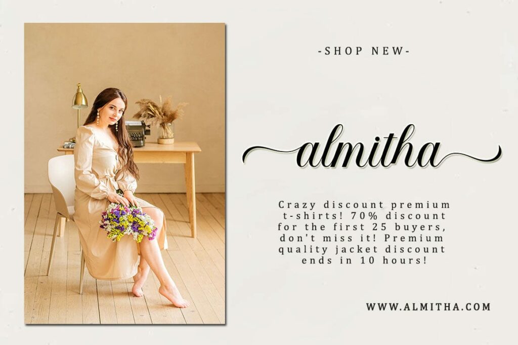 Hailea Honey Lovely Font Poster 3