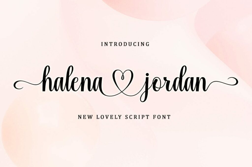 Halena Jordan Font Poster 8