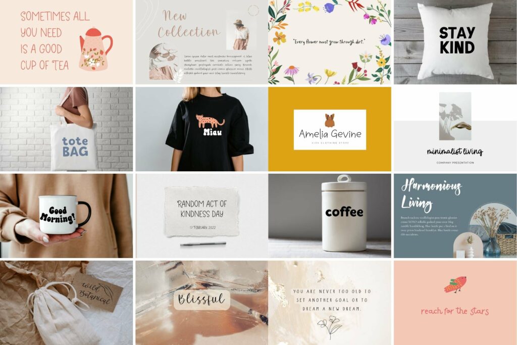 Hand-Lettered Bundle 100+ Fonts Included Poster 5