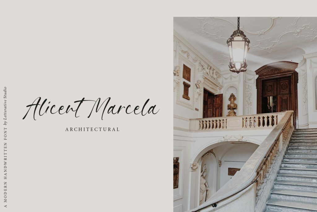 Handbreak Modern Handwritten Font Poster 3