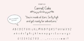Handwriting Font Bundle Poster 1