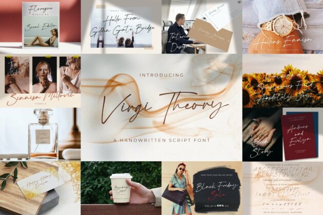 Handwritten Font Bundle Vol 1 Poster 2