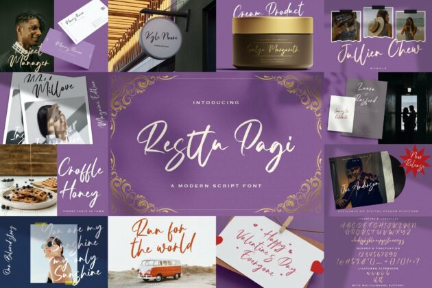 Handwritten Font Bundle Vol 1 Poster 3