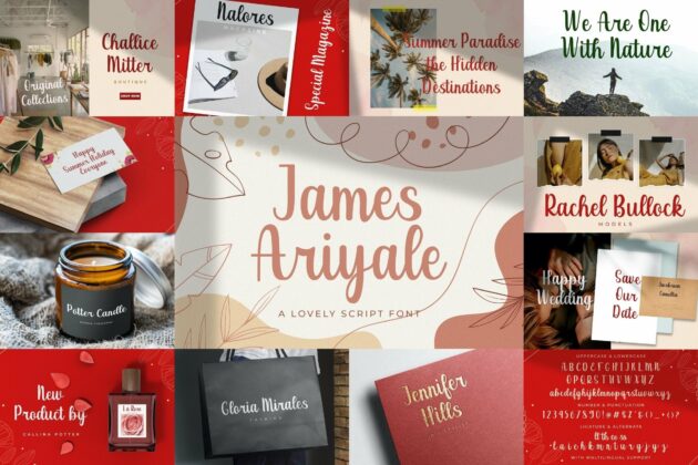 Handwritten Font Bundle Vol 1 Poster 8