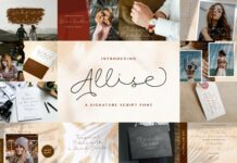 Handwritten Font Bundle Vol 10 Poster 1