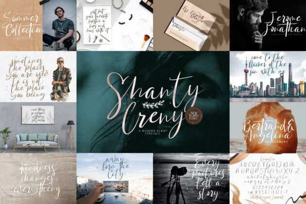 Handwritten Font Bundle Vol 10 Poster 5