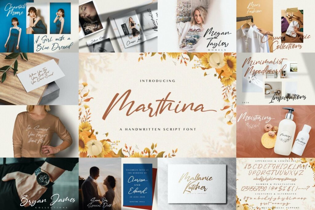 Handwritten Font Bundle Vol 10 Poster 9