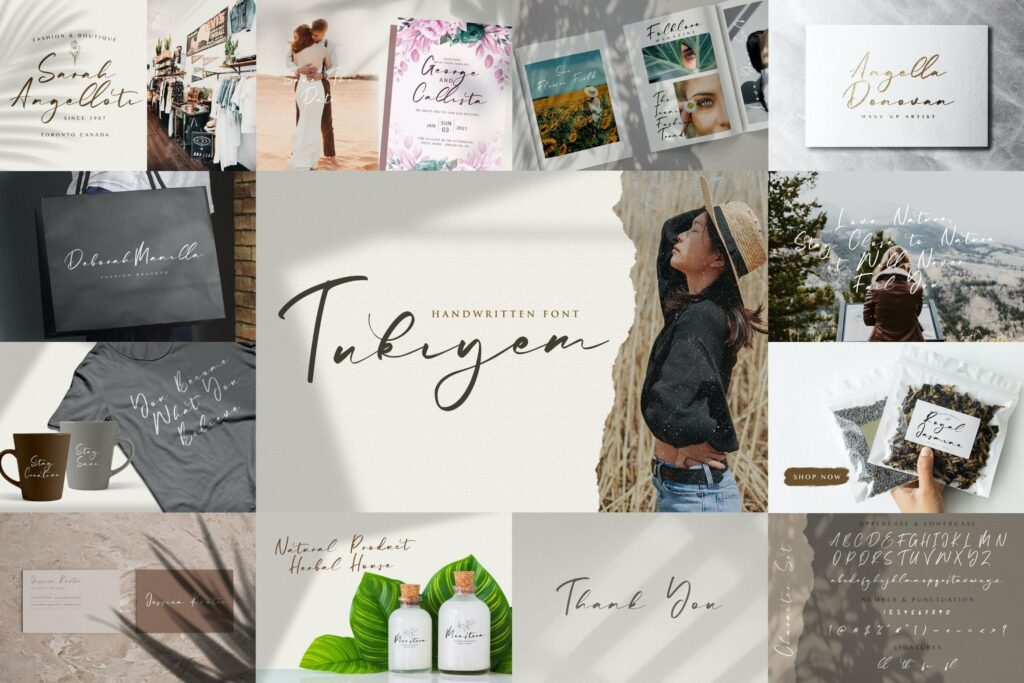 Handwritten Font Bundle Vol 11 Poster 2