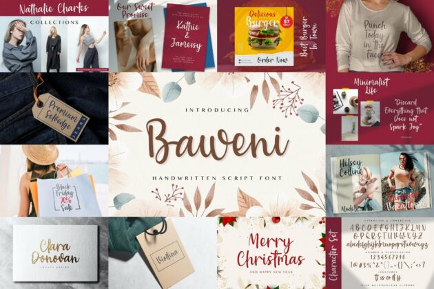 Handwritten Font Bundle Vol 11 Poster 3
