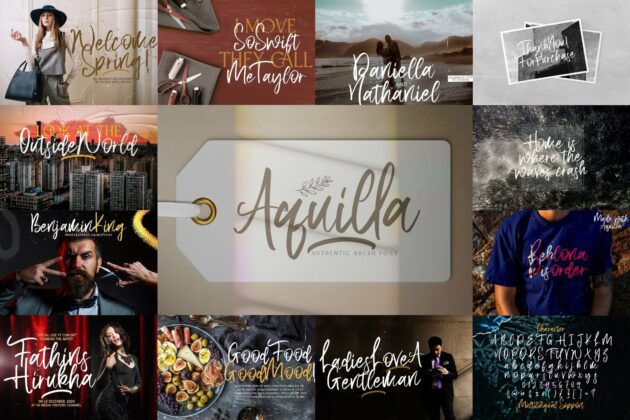 Handwritten Font Bundle Vol 11 Poster 6