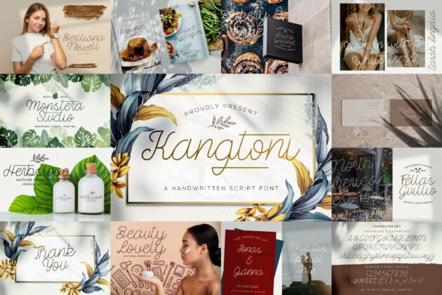 Handwritten Font Bundle Vol 11 Poster 7