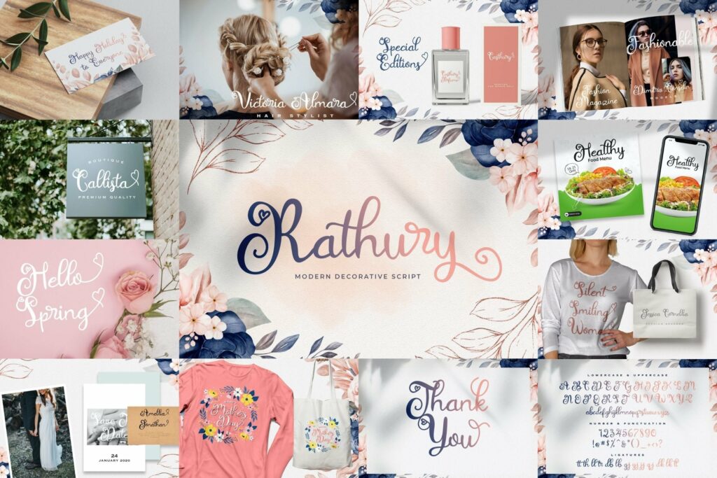 Handwritten Font Bundle Vol 11 Poster 9