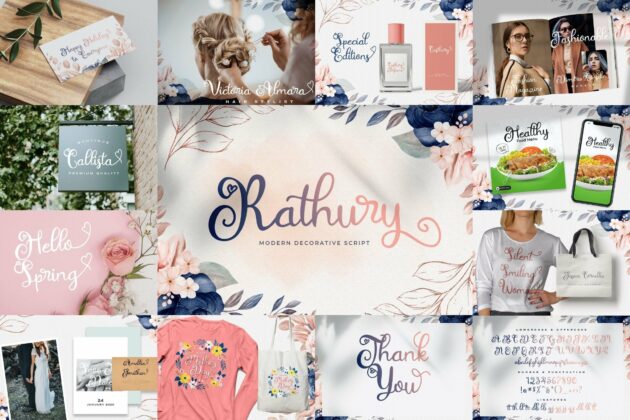 Handwritten Font Bundle Vol 11 Poster 9