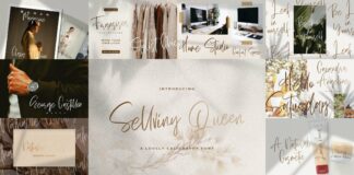 Handwritten Font Bundle Vol 12 Poster 1