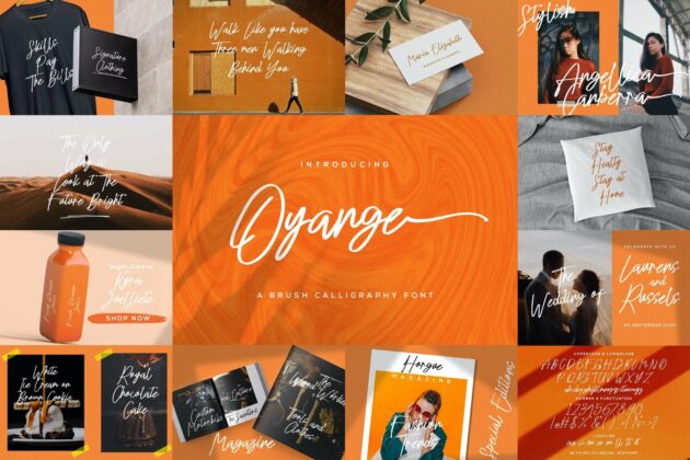 Handwritten Font Bundle Vol 12 Poster 9