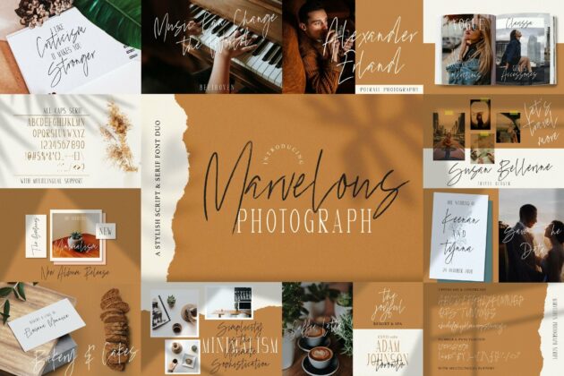 Handwritten Font Bundle Vol 13 Poster 1