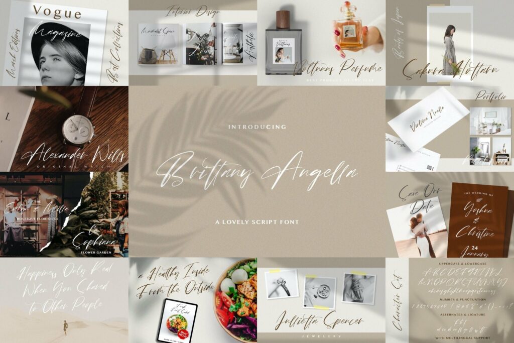 Handwritten Font Bundle Vol 13 Poster 6