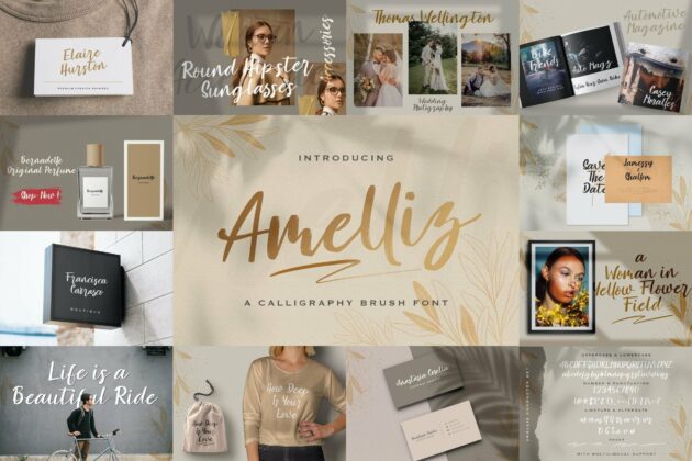 Handwritten Font Bundle Vol 13 Poster 7