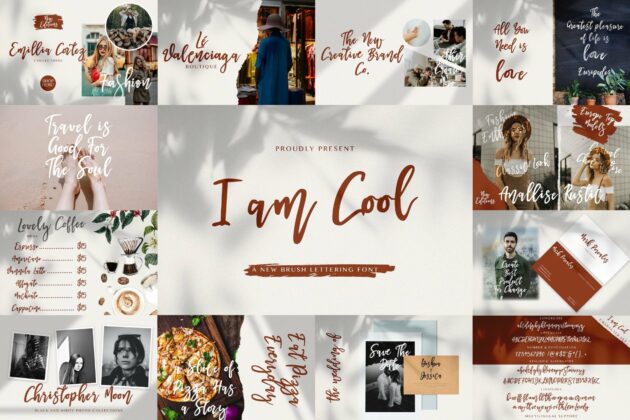Handwritten Font Bundle Vol 14 Poster 1
