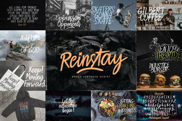 Handwritten Font Bundle Vol 14 Poster 6