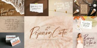 Handwritten Font Bundle Vol 15 Poster 1