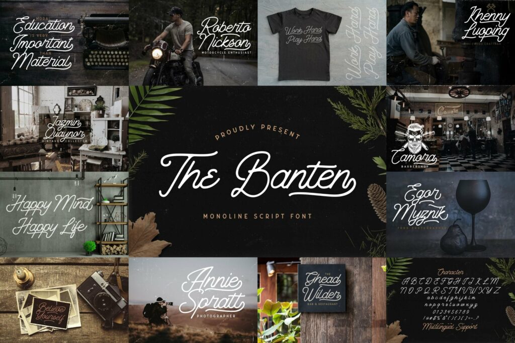 Handwritten Font Bundle Vol 15 Poster 4