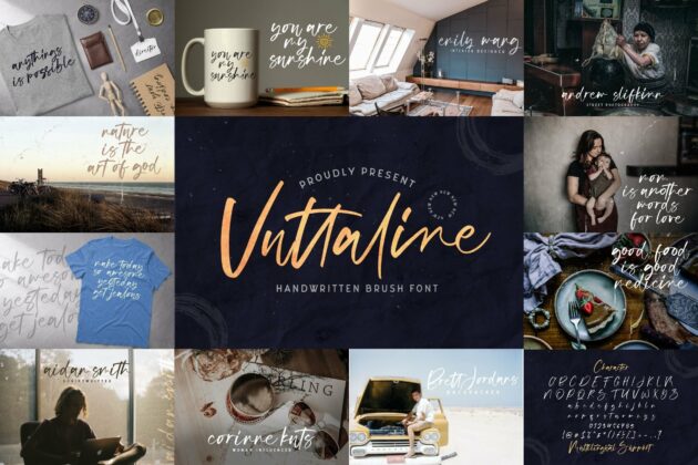 Handwritten Font Bundle Vol 15 Poster 6