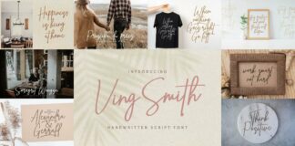 Handwritten Font Bundle Vol 16 Poster 1