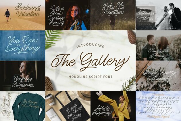 Handwritten Font Bundle Vol 16 Poster 7