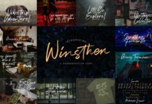 Handwritten Font Bundle Vol 17 Poster 1