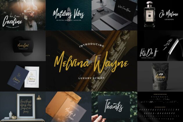 Handwritten Font Bundle Vol 17 Poster 4