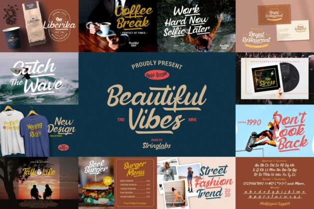 Handwritten Font Bundle Vol 18 Poster 1