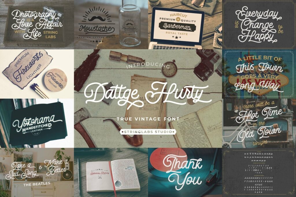 Handwritten Font Bundle Vol 18 Poster 2
