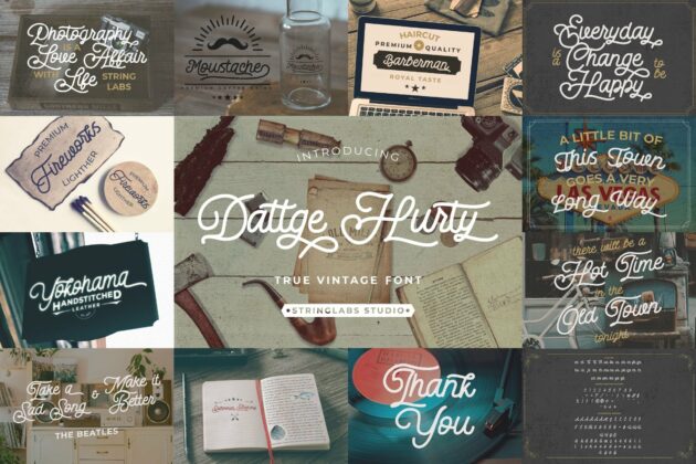 Handwritten Font Bundle Vol 18 Poster 2