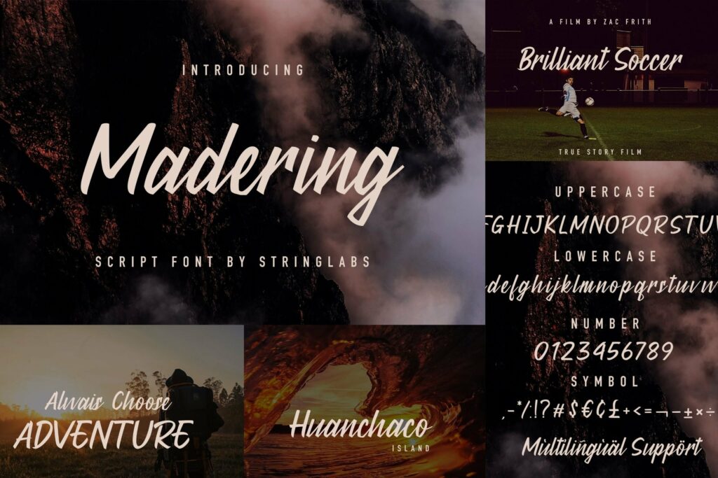Handwritten Font Bundle Vol 18 Poster 4