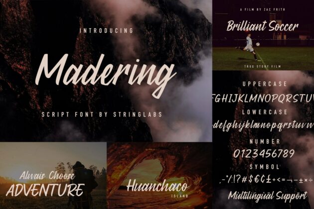 Handwritten Font Bundle Vol 18 Poster 4