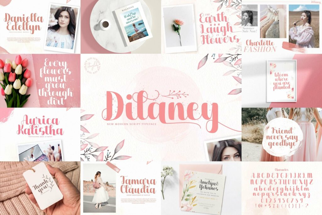 Handwritten Font Bundle Vol 2 Poster 1