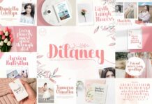 Handwritten Font Bundle Vol 2 Poster 1