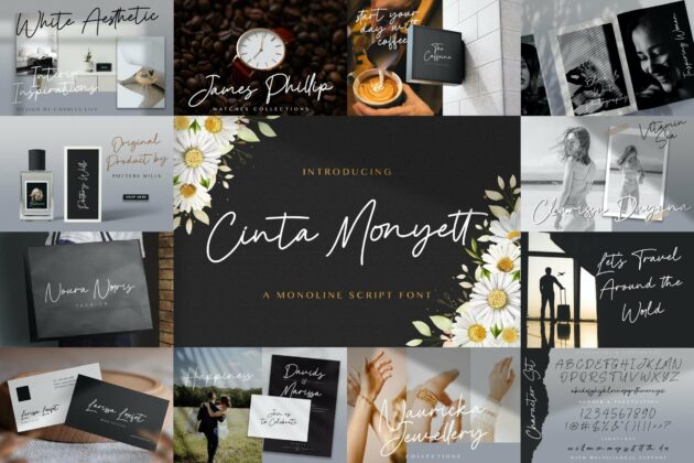 Handwritten Font Bundle Vol 2 Poster 2