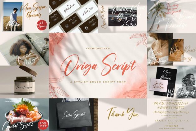 Handwritten Font Bundle Vol 3 Poster 3