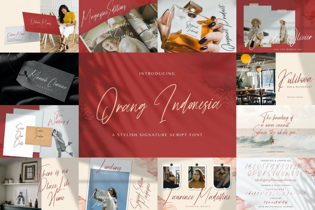 Handwritten Font Bundle Vol 3 Poster 6