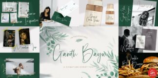 Handwritten Font Bundle Vol 4 Poster 1