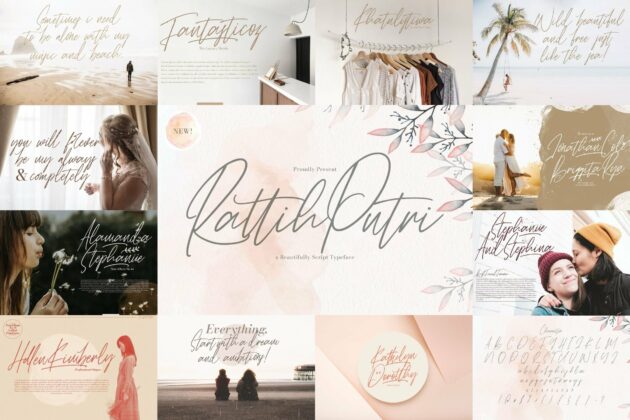 Handwritten Font Bundle Vol 4 Poster 6