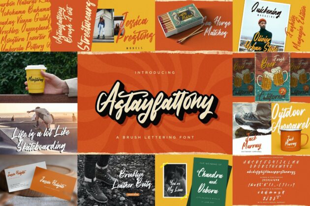 Handwritten Font Bundle Vol 6 Poster 1