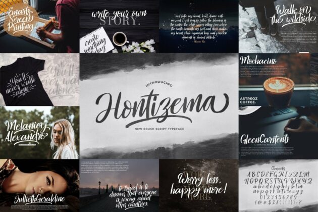 Handwritten Font Bundle Vol 6 Poster 9