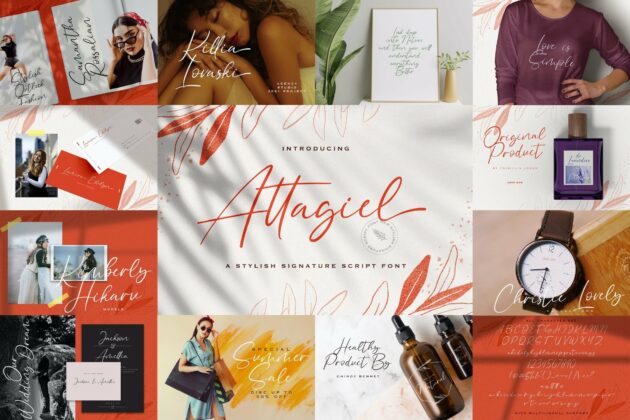 Handwritten Font Bundle Vol 7 Poster 2