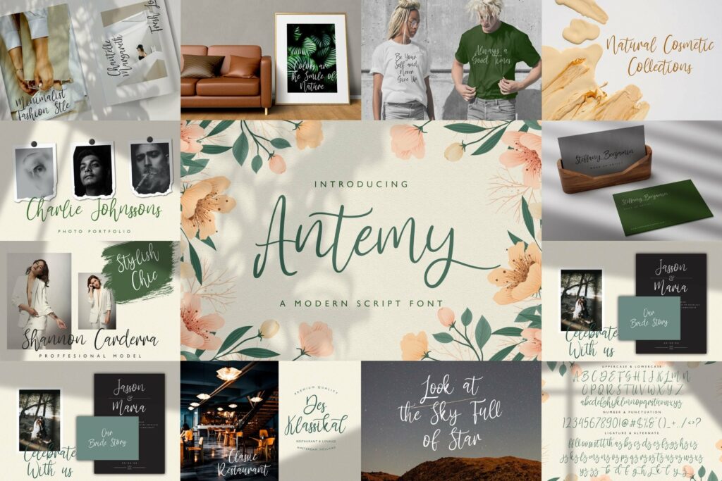 Handwritten Font Bundle Vol 8 Poster 4