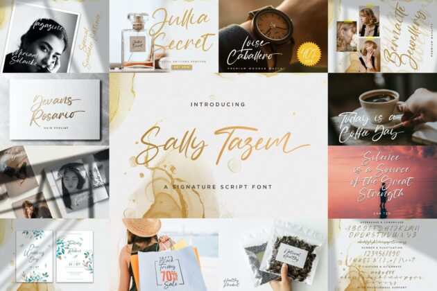 Handwritten Font Bundle Vol 8 Poster 8